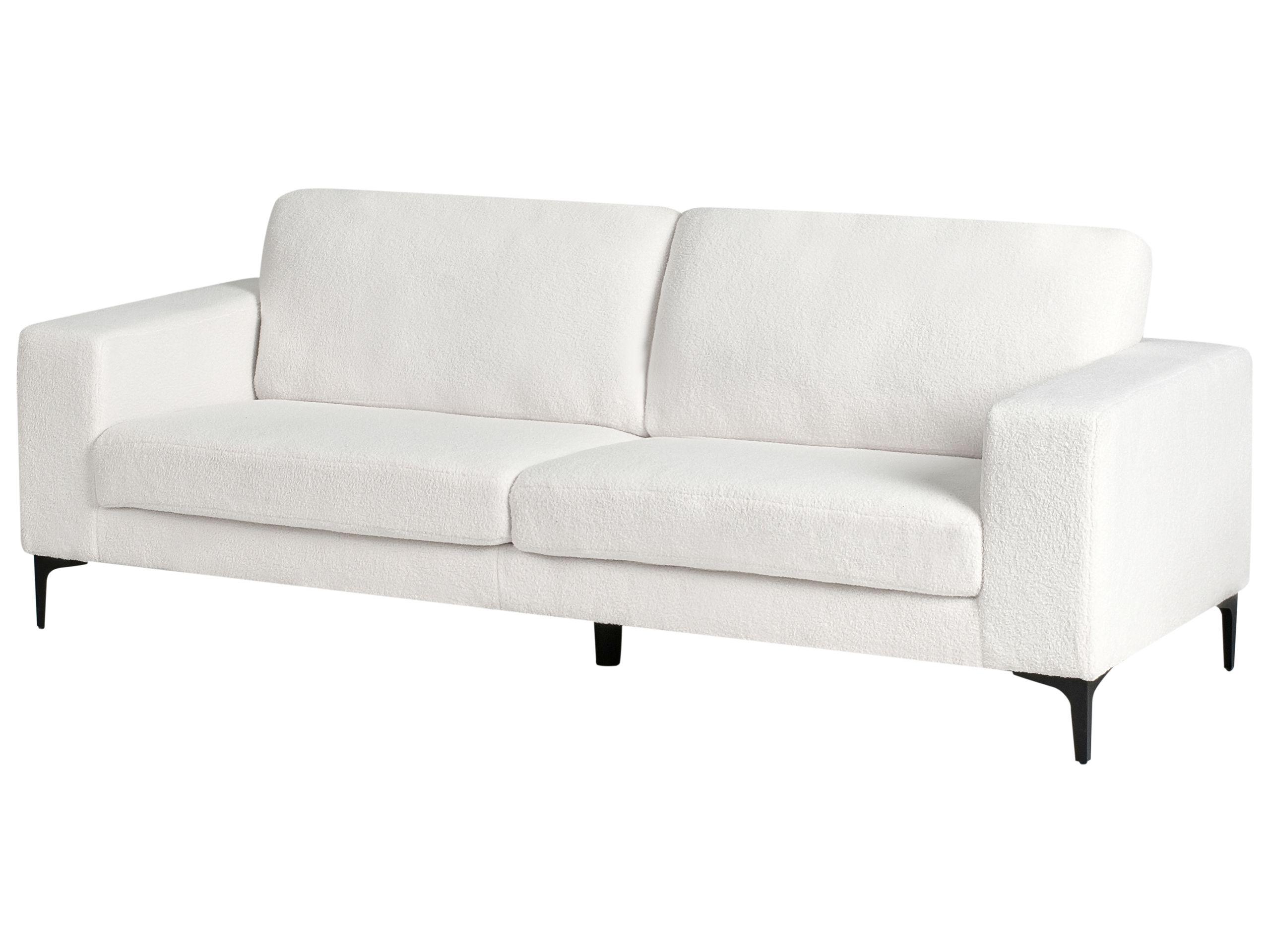 Beliani 3 Sitzer Sofa aus Bouclé Retro VADSTENA  