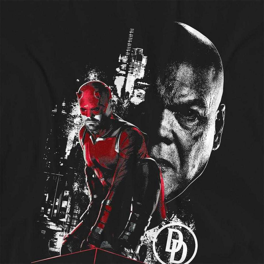 Daredevil  T-ShirtMotif Kingpin Motiftyle Visages Born Again 
