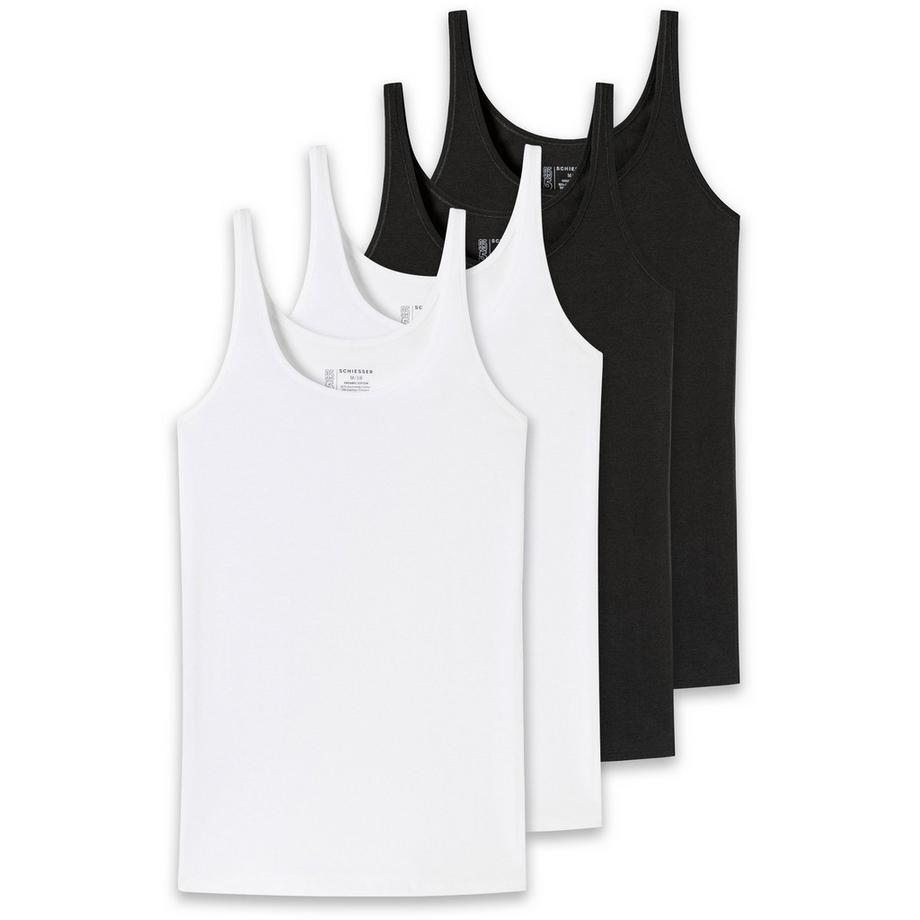 T-shirt  Pack de 4 Conforme à la silhouette