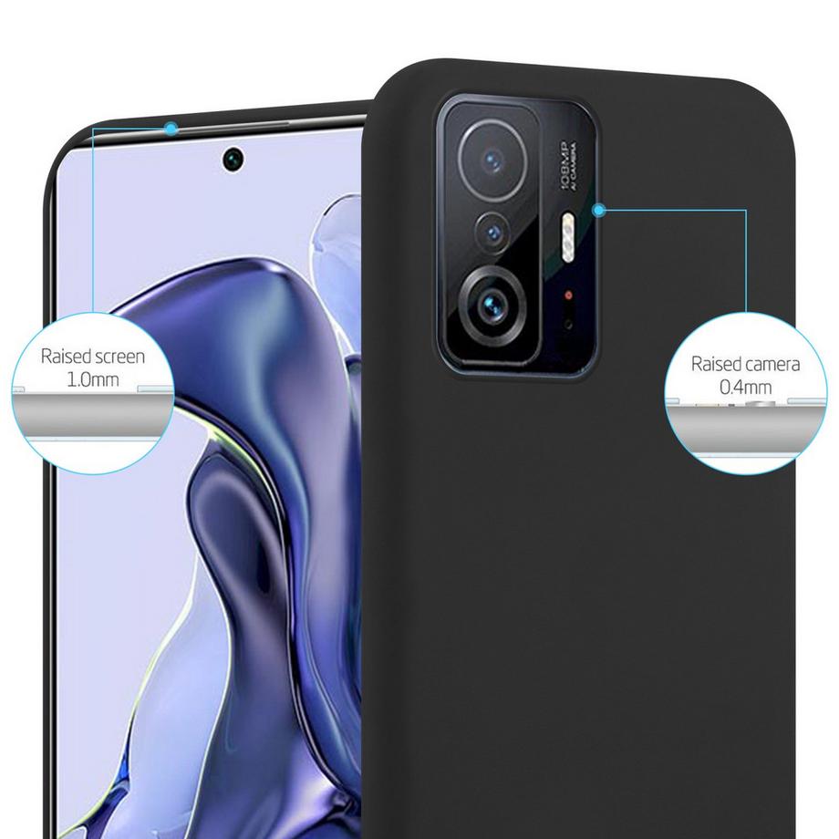 Cadorabo  Housse compatible avec Xiaomi 11T / 11T PRO - Coque de protection en silicone TPU flexible 