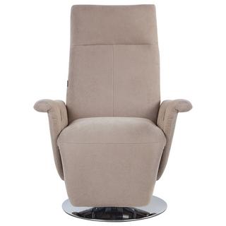 Beliani Fauteuil inclinable en Tissu Moderne PRIME  