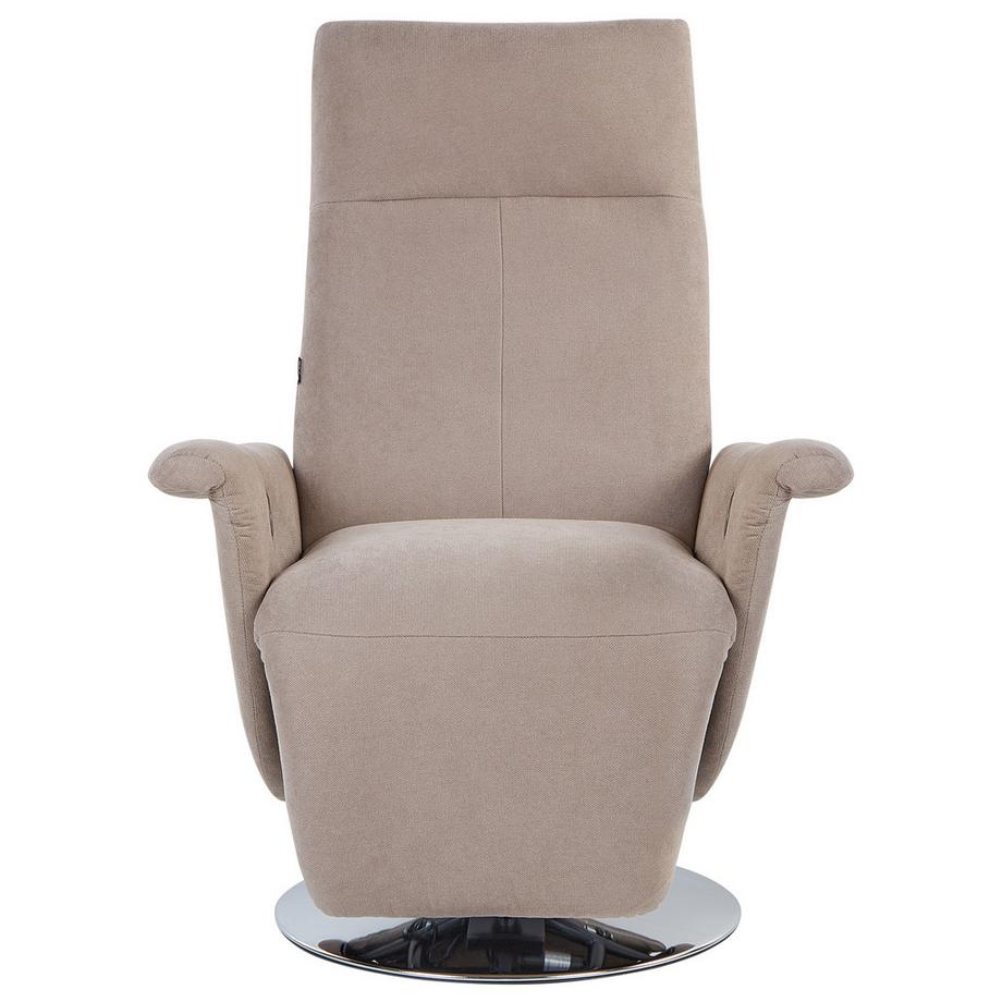 Beliani Fauteuil inclinable en Tissu Moderne PRIME  
