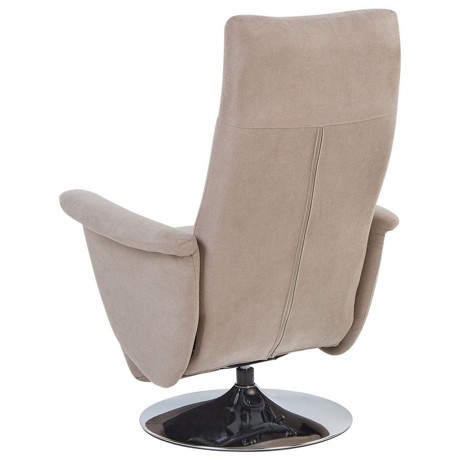 Beliani Fauteuil inclinable en Tissu Moderne PRIME  