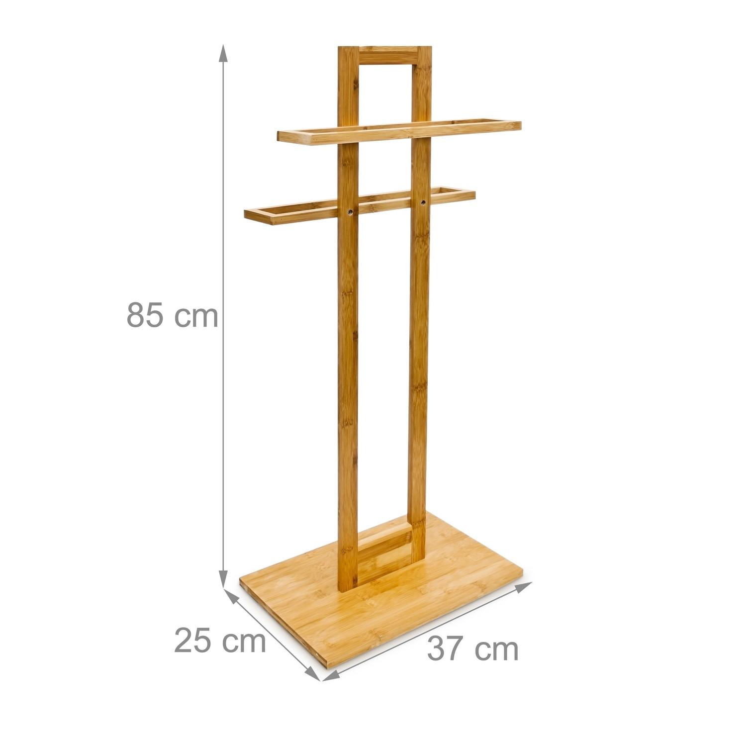 B2X Handtuchhalter aus Bambus  