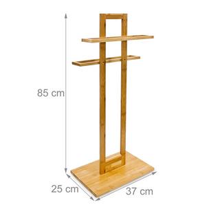B2X Handtuchhalter aus Bambus  