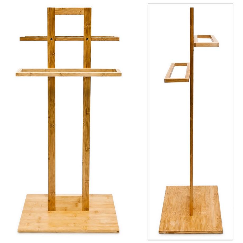 B2X Porta asciugamani in bambù  