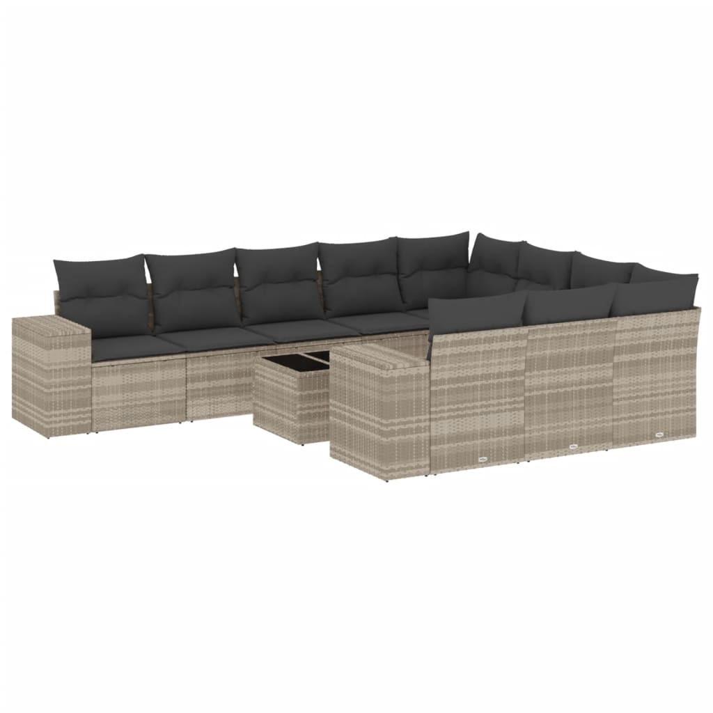 VidaXL Garten sofagarnitur poly-rattan  