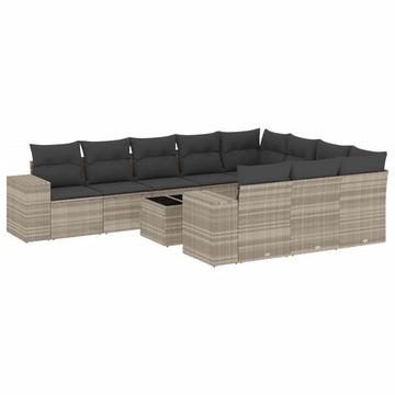 Garten sofagarnitur poly-rattan