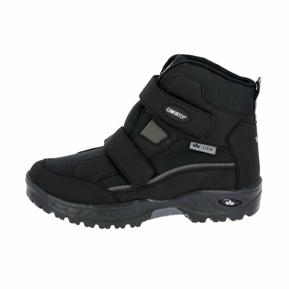 LICO Ecuador V bottes d'hiver imperméables avec fermeture velcro  