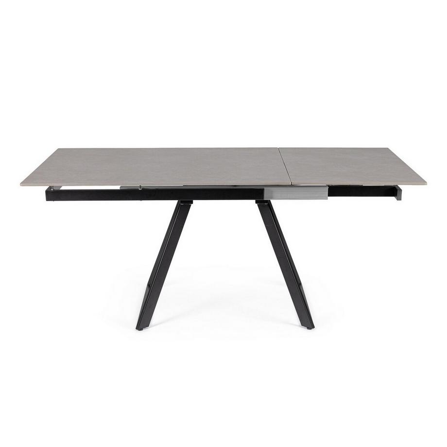 mutoni Ausziehtisch Reeta-grau 120-180x90  