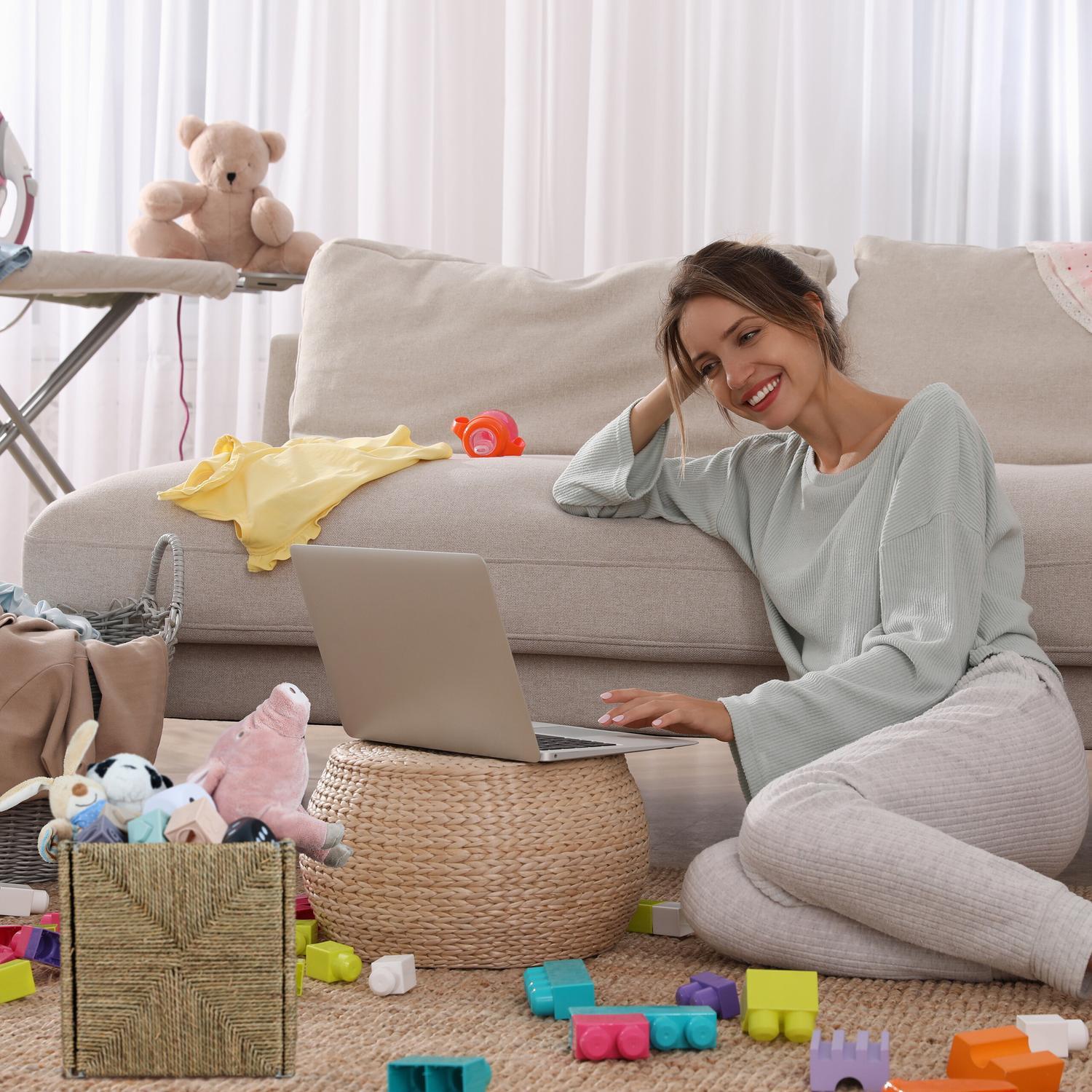 B2X Quadratischer Aufbewahrungskorb aus Seetang  