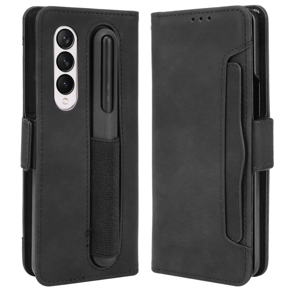 Cover-Discount  Galaxy Z Fold4 5G - Etui Mit Vielen Kartenfächer 