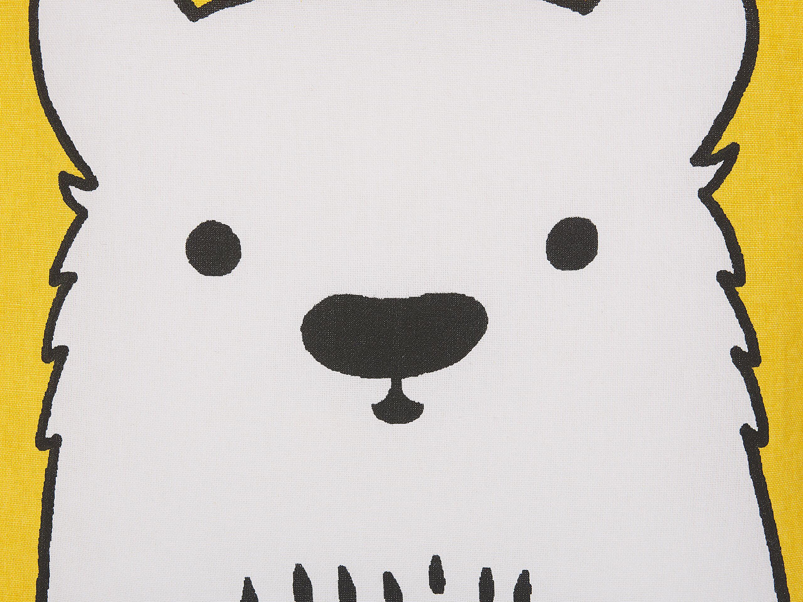 Beliani Coussin en Coton Moderne WARANASI  