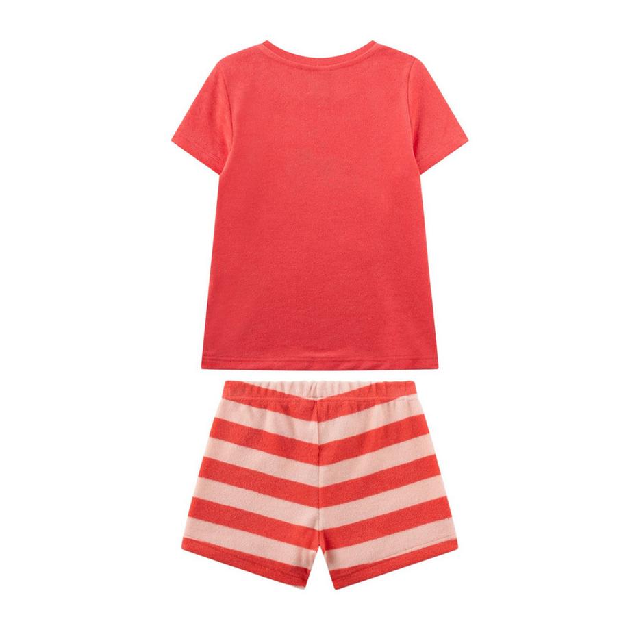 Sanetta  Pyjama  Bequem sitzend-Schlafanzug Erdbeeren Pyjama Kids 
