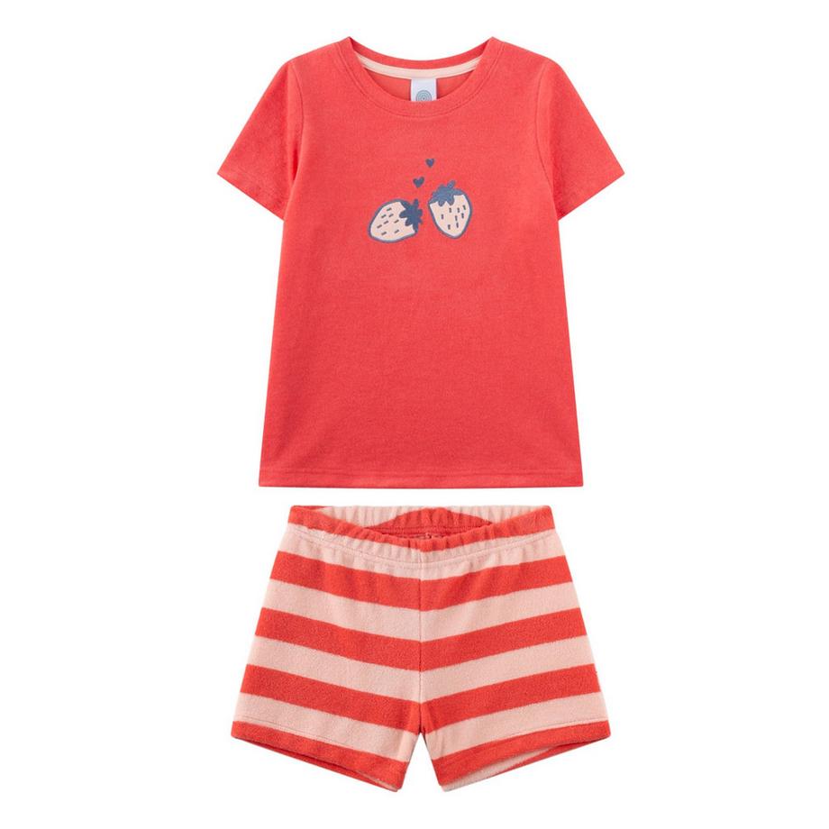 Pigiama Ragazze Vestibilità confortevole-Schlafanzug Erdbeeren Pyjama Kids
