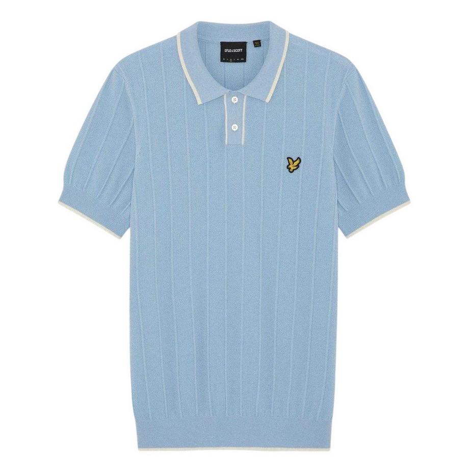 Maglietta Polo Piqué Lavorato A Maglia