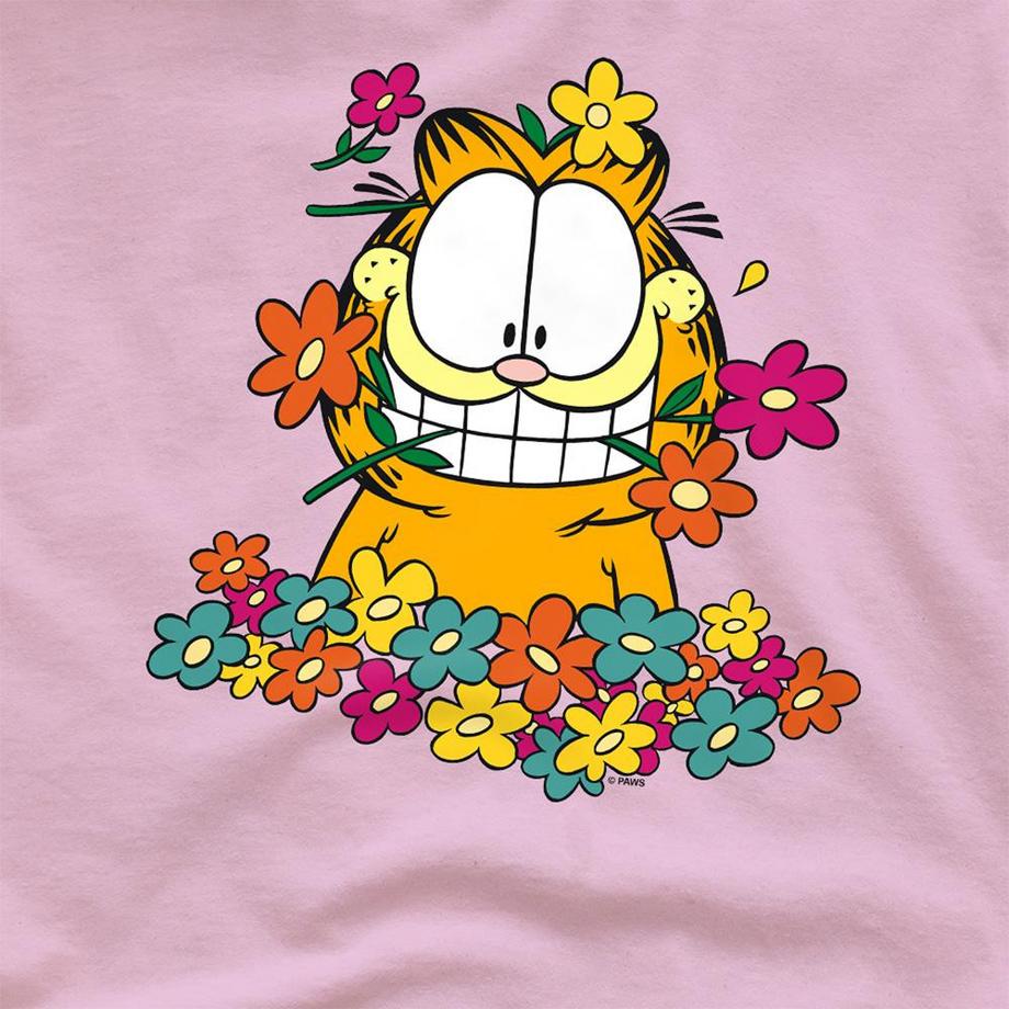 Garfield  In The Garden Maglietta 