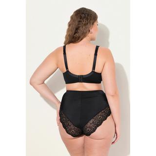 Ulla Popken Bügel-BH ohne Softcups Satin Spitze  