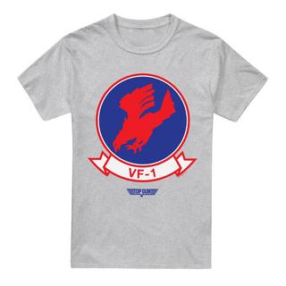 Top Gun VF1 T-Shirt Stampata Maniche Corte  