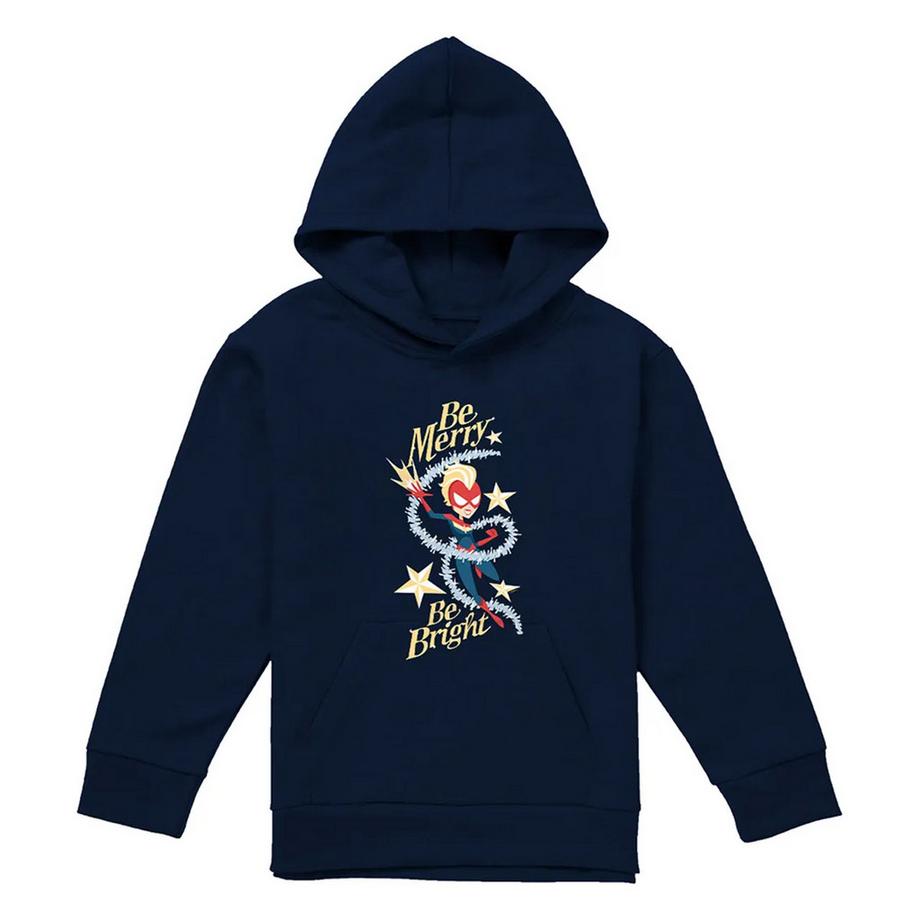 Be Merry Be Bright Kapuzenpullover, Zum Überziehen
