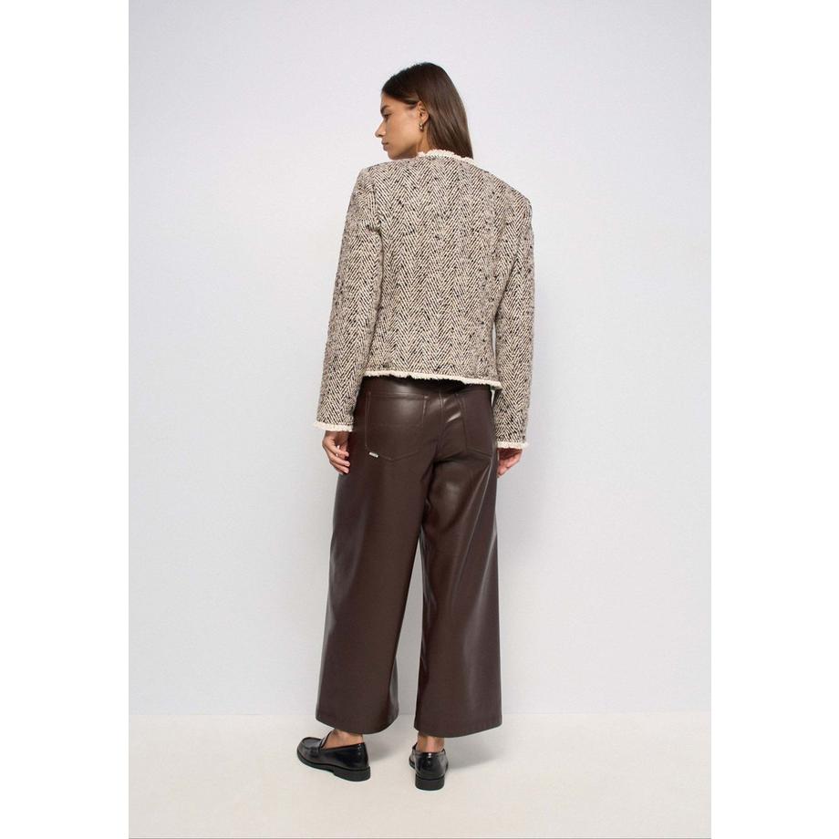 Salsa Tweedjacke mit Fischgrätmuster  
