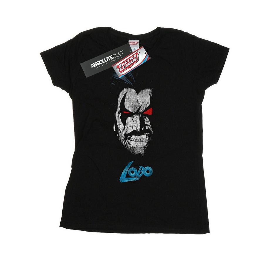 DC COMICS Lobo Justice League T-Shirt Imprimé Graphique  