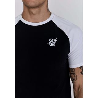 Sik Silk T-Shirt Maniche Raglan  