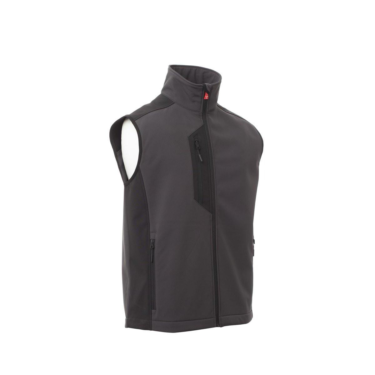 Payper Wear Cork Zweifarbige Softshell ärmellose Jacke  