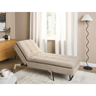 Beliani Chaiselongue aus Polyester Modern LOIRET  