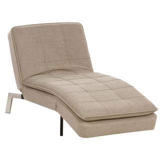 Beliani Chaise longue en Polyester Moderne LOIRET  