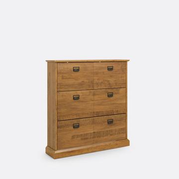 Schuhschrank Lindley mit 3 Fächern