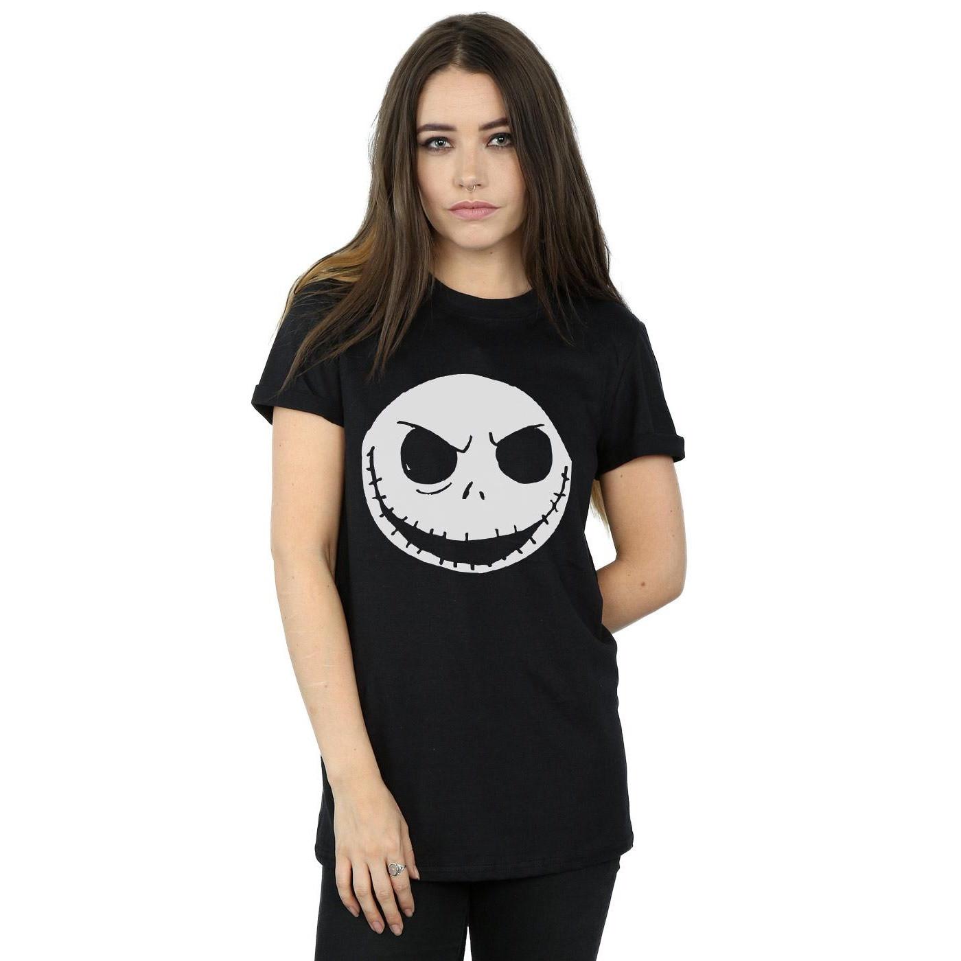 Nightmare Before Christmas Jack Skellington Face T-Shirt  