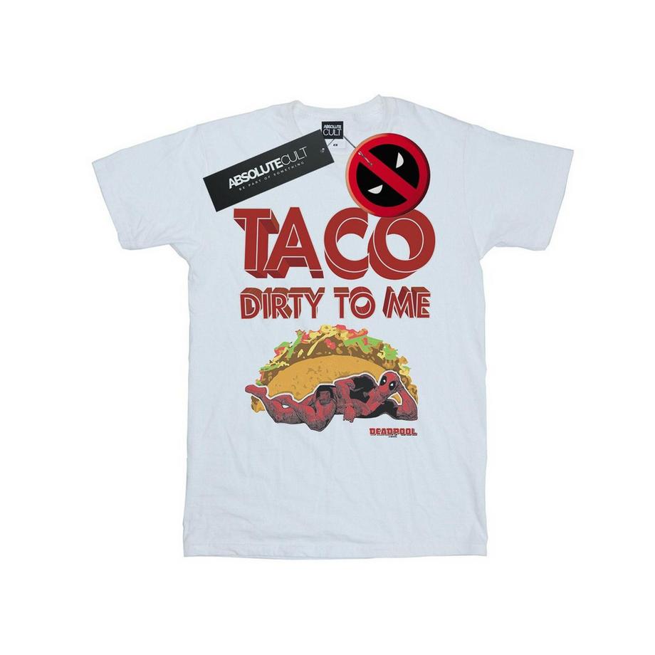 MARVEL Taco Dirty To Me Grafikdruck T-Shirt  