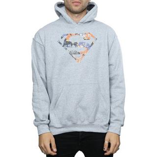 DC COMICS  Superman Floral Logo 2 Kapuzenpullover 