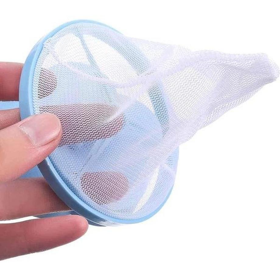 Northio  4x Haarfänger für Waschmaschine - Blau 