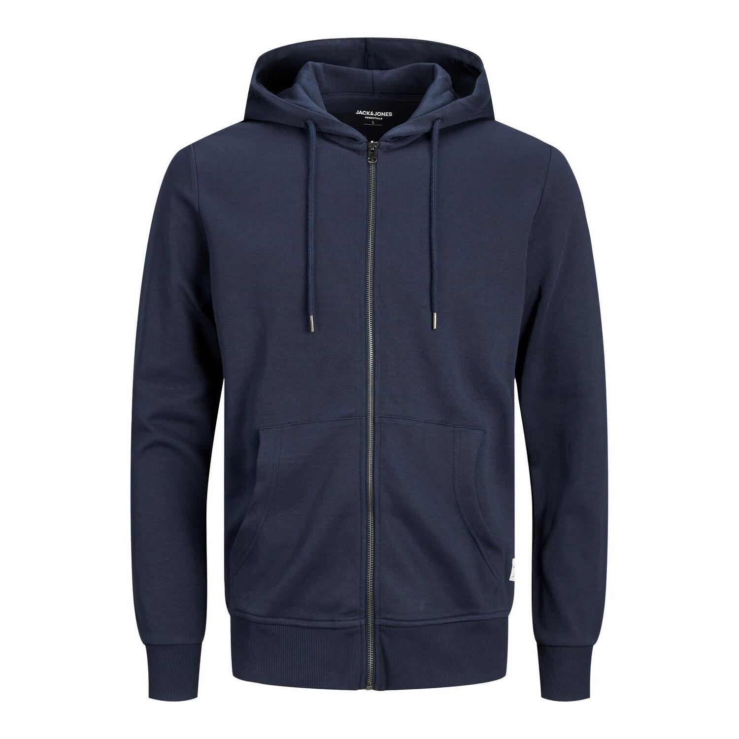 JACK & JONES JJEBASIC SWEAT ZIP HOOD Felpa con cappuccio Jack & Jones Basic zippé 