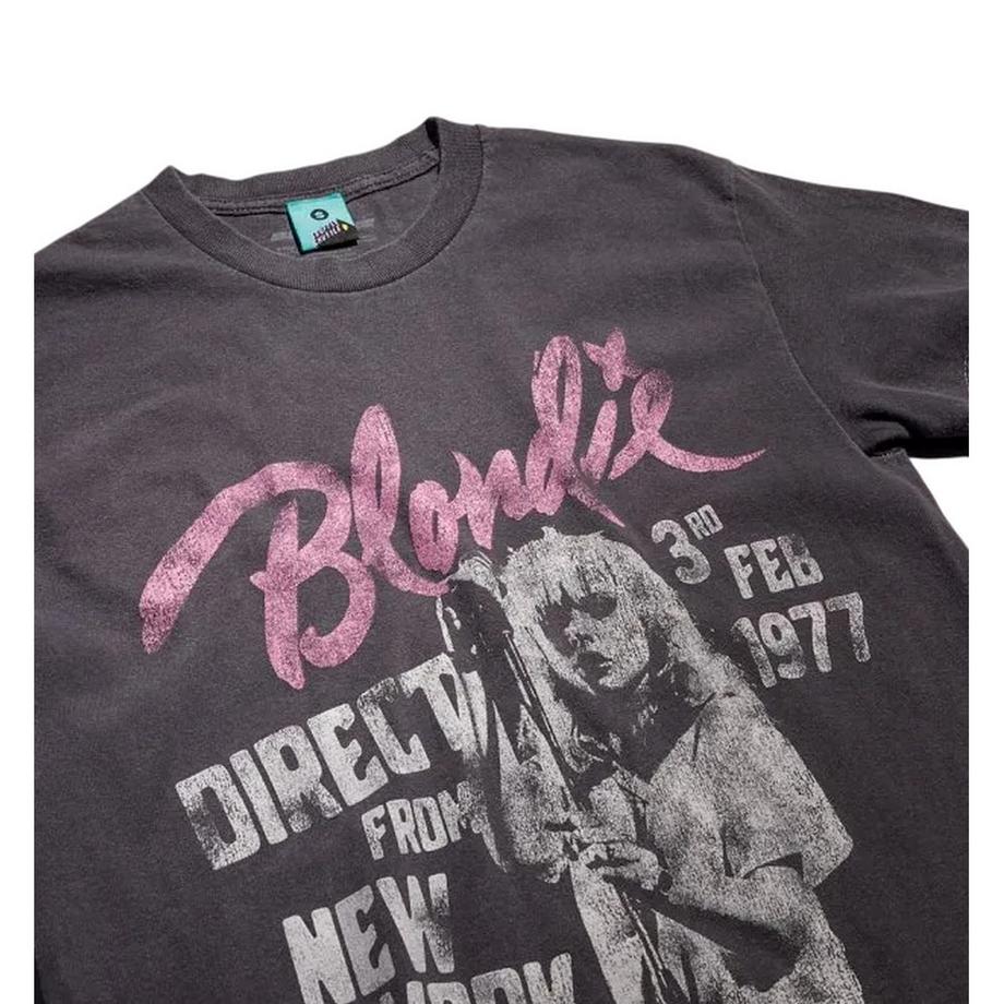 Blondie New York City Vintage Waschung T-Shirt  