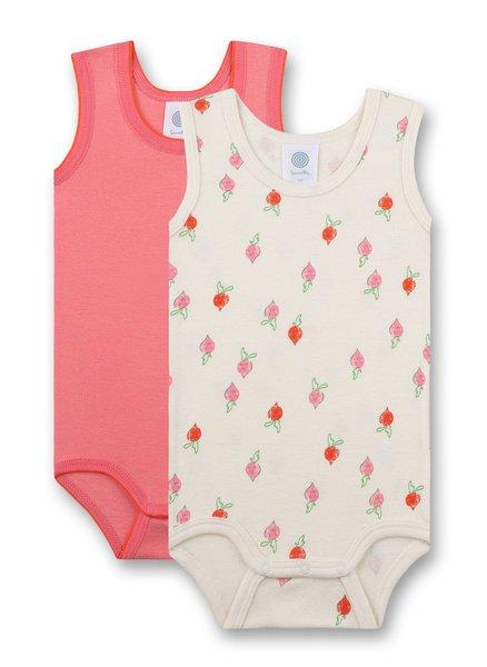 Sanetta  Body 2er Pack ärmellos Beige 