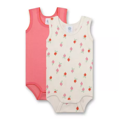Sanetta  Body 2er Pack ärmellos Beige 