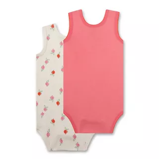 Sanetta  Body 2er Pack ärmellos Beige 