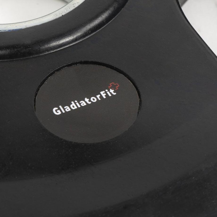 GladiatorFit  Disco con impugnature in gomma "Bumper Plate" Ø 51 mm GladiatorFit 