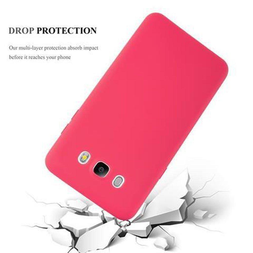 Cadorabo  Housse compatible avec Samsung Galaxy J7 2016 - Coque de protection en silicone TPU flexible 