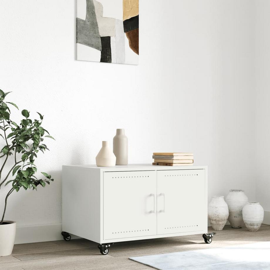 VidaXL Table basse acier  