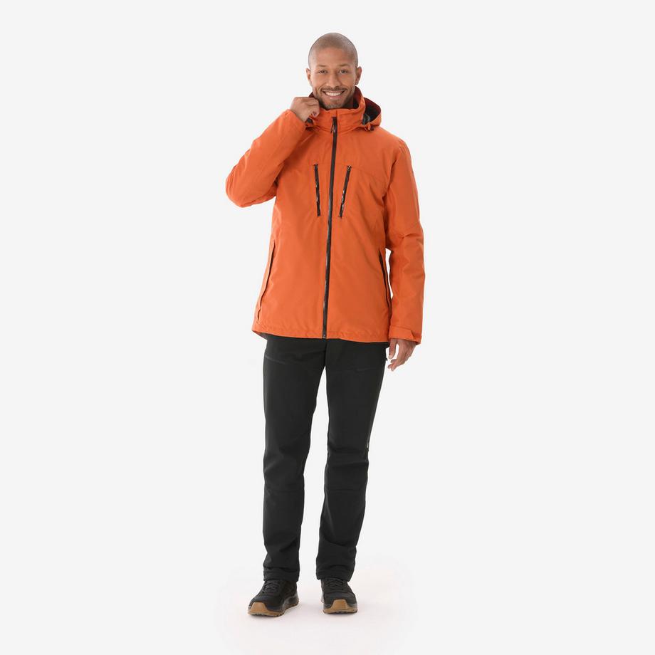 QUECHUA Veste 3en1 imperméable Travel 500 jusqu'à -10°C Homme  