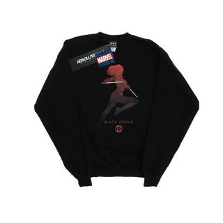 MARVEL  Black Widow Silhouette Sweatshirt 