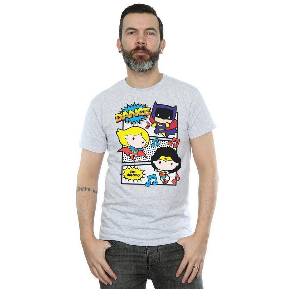 DC COMICS Super Friends T-Shirt Stampata  