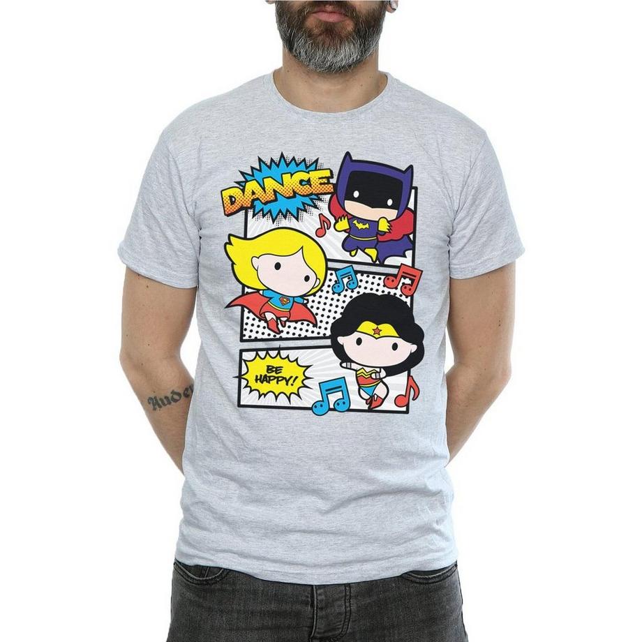 DC COMICS Super Friends T-Shirt Stampata  