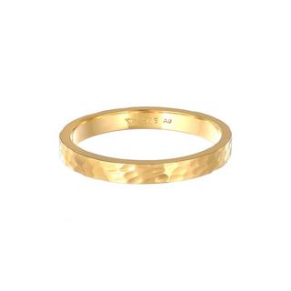 Elli  Ring Pinky Ring Gehämmert 925 Silber 