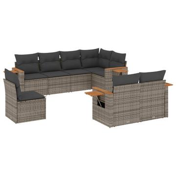 Garten sofagarnitur poly-rattan