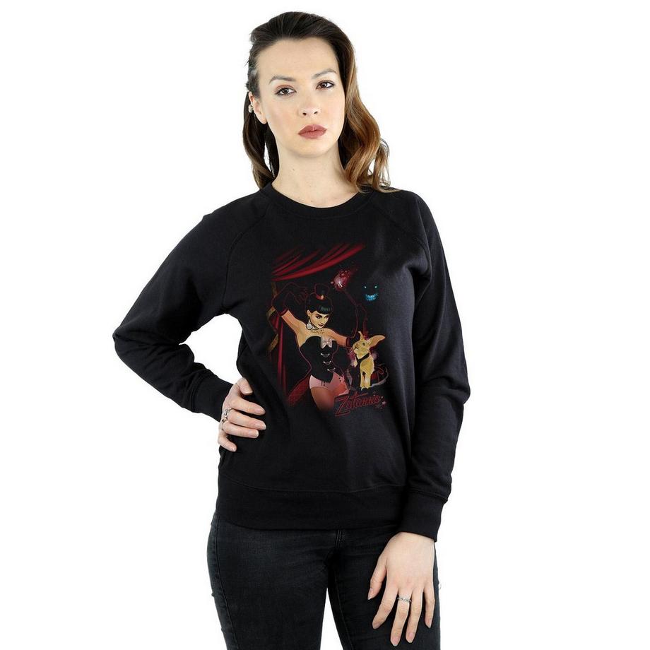 DC COMICS Zatanna Grafikdruck Sweatshirt  